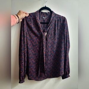 Nydj bow blouse
